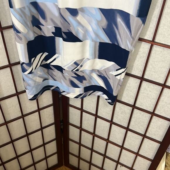 NWT CHELSEA‎ & THEODORE SWING TOP OVER LAY SLEEVELESS DRESS SIZE S - Picture 4 of 8